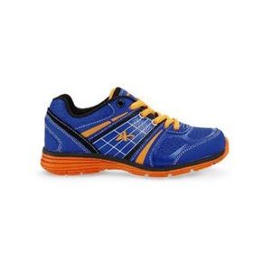 Boys Athletech blue orange sneakers size 3 M
